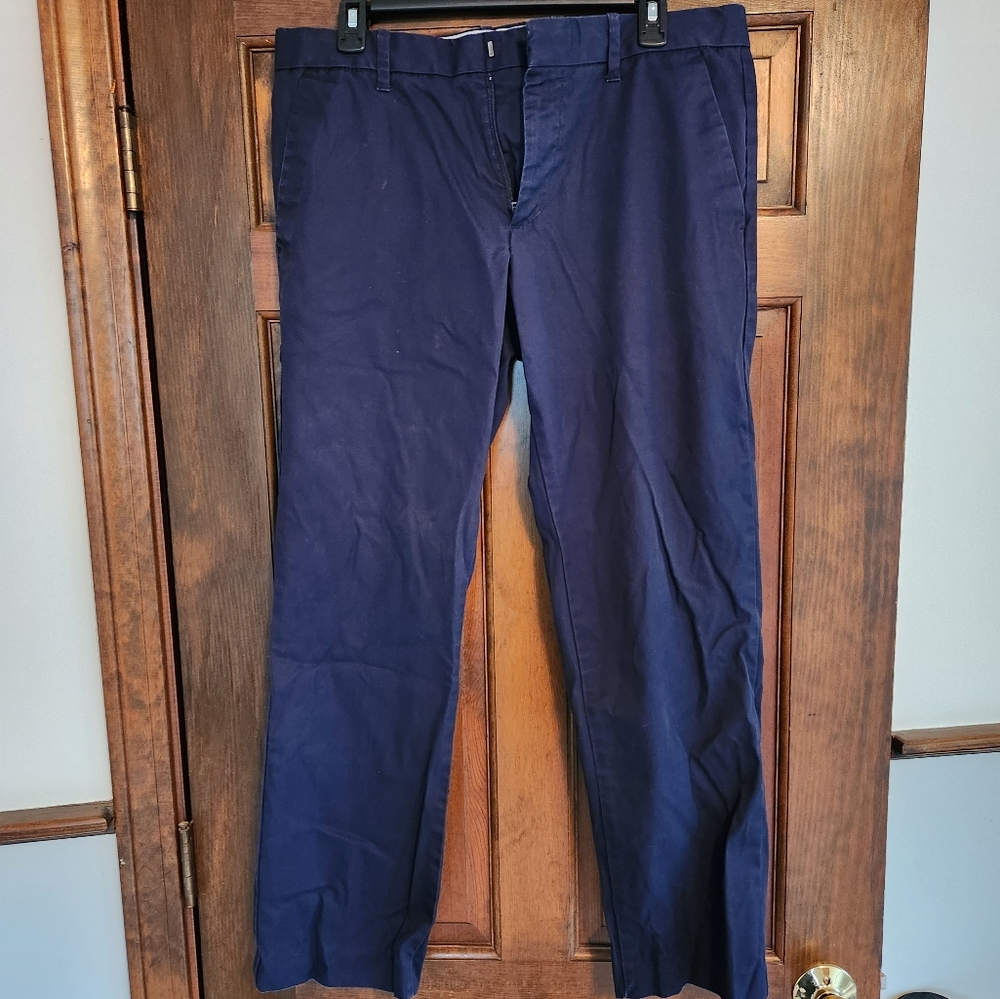 Mens Tairored Gap Khakis Blue